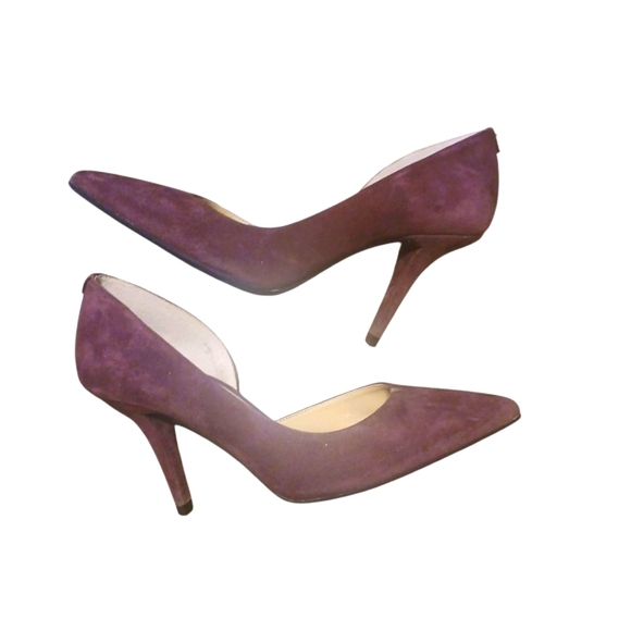 Michael Kors Shoes - NEW Michael Kors Wine Colored Pumps Burgundy Stiletto Heels Size 9